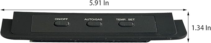 Refrigerator 2-Way Button Panel Replacement for 3850964010 Refrigerator Control Board RM1350 RM3762 RM3962 (3850964036 Circuit Board Kit)