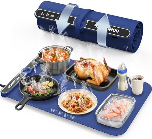 Warming Mat for Food,Rapid Heating Food Warming Mat by HomeElves