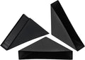 uxcell 20Pcs Plastic Corner Protectors 12x70mm Right Angle Shape Glass Corner Guards Cushion for Corner Protection of Glass, Mirror, Tile, Black