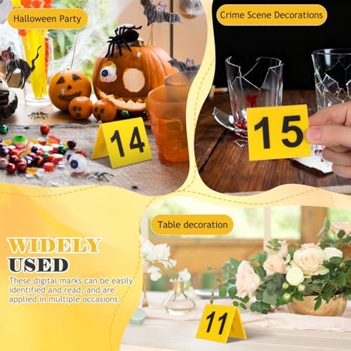 OUNONA 15 pack Table Number Signs Numbers 1 to 15 - Image 3