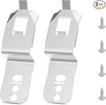 Dishwasher Mounting Bracket 00628371 For Bosch Dishwasher Side Bracket 628371, 00619985 Dishwasher Top Mounting Bracket - (2 PCS)