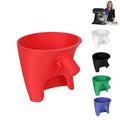 Flour Funnel for Kitchen Aid Mixer, Stand Mixer Attachment, No Mess Anti Spill Design for 4.5-5 Qt Tilt Head Dishwasher Safefor Normal Temperature Wash, Baking Tool (Red)