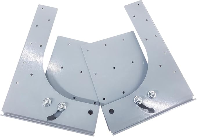 Hinge Kit for Restaurant Canopy Hood Exhaust Fan 11.3" × 8.3"