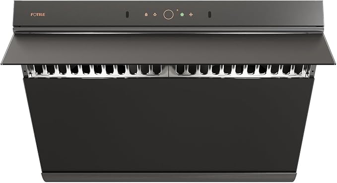 FOTILE Prestige Performance Series Under Cabinet or Wall Mount Kitchen Range Hood 1100 CFM 4 Speed Level with LED Lights, Fingerprint Resistance and Motion Control (Moonshadow, 30 Inch)
