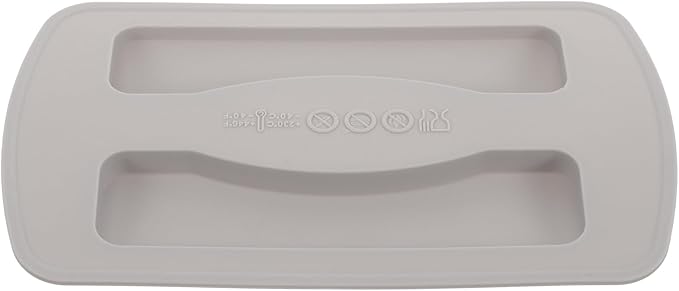iplusmile Silicone Toaster Cover Bread Maker Protective Lid for Kitchen Appliances Fit Easy to Clean Design Grey Color Breakfast Maker Accessory