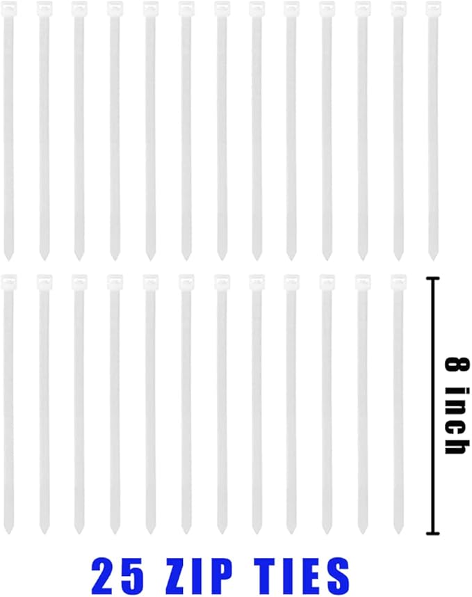 Lionshop Inspection Record Tags for Equipment, Daily Inspection Safety Record Label Tags with Cable Ties for Equipment, Maintenance, Service, Office, 5.75"x 3", Pack of 25
