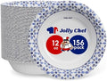 JOLLY CHEF 156 Count Paper Bowls 12 oz Disposable by JOLLYCHEF