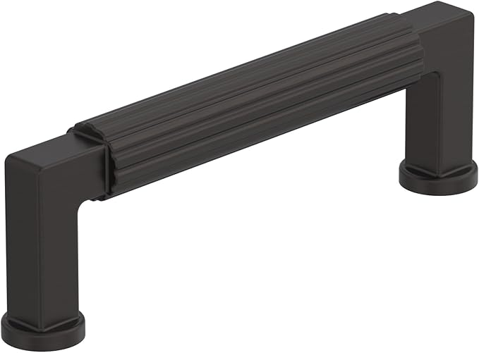 Amerock Ballard 3-3/4 inch (96mm) Center-to-Center Oil-Rubbed Bronze Cabinet Pull, BP37643ORB