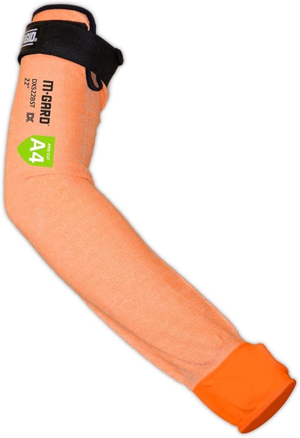 MAGID DXS18BST M-GARD DX Technology Cut-Resistant Safety Sleeve with Thumb Slot - 18" (1 Pair)