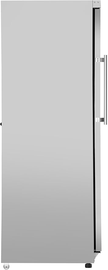 KoolMore 21 Cu. Ft. Commercial Freezer with Glass Door in White - Manual Defrost (KM-FMD20WGD)