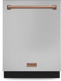 Gordon Ramsay by THOR Kitchen 24 Inch Dishwasher Stainless Steel/Rose Gold