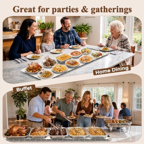 Warming Mat for Food, Electric Warming Tray with Heat-Resistant Pad-XXL BE - Image 6