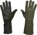 Nomex Flight Gloves, Leather Work Gloves for Men, Soft Durable Sheep Skin Leather Driving, Flying, Gardening Hunting Gloves