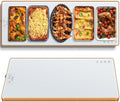 Electric Warming Tray,Extralong 47"x12",Tempered Glass Warming Mat for Food by Wanish