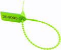 Green Plastic Security Tags Numbered Tamper Proof Seals Self Locking Zip Ties 9.84" Length Pack of 500