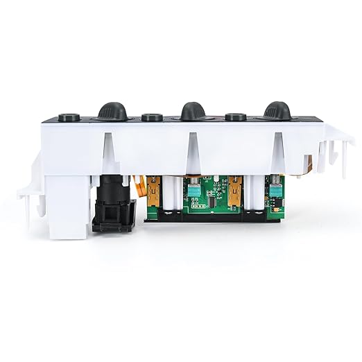599-006 Heater Climate Control Panel Module A/C Climate Control Module with Rear Window Defogger Switch Compatible with Chevy Suburban Tahoe GMC Yukon 1996-2000 9378805 15-72547