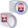JOLLY CHEF 16 Oz Paper Bowls 200 Count & 8.5 Inch Paper Plates 300 Count by JOLLYCHEF