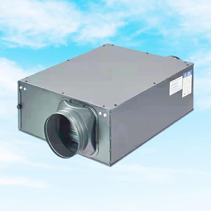 Duct Connector 4 Inch (3.74 inch) Flange Metal Straight Pipe Flange for Heating Cooling Ventilation System