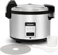 CUCKOO Commercial Rice Cooker & Warmer, Extra Large Rice Cooker 30-Cup Uncooked / 60-Cup Cooked, Professional Industrial Grain Cooker with Large Capacity, Easy One-Touch Operation, Silver (CR-3032)