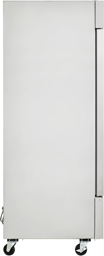 Kratos Commercial Freezer- 1- Solid Door Reach-In, Stainless Steel Exterior, 27" W (67K-004)