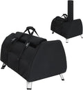 Carry Cover for Ooni Karu 16 and Karu 2 Pro Pizza Oven with Separate Chimney Bag, Heavy Duty Waterproof Pizza Maker Cover with Bottom Straps for Fixation, Karu 16/2 Pro Accessories