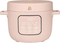 Beautiful 14-Cup Electric Rice & Grain Cooker, Ceramic Nonstick, 8 Presets, Slow Cook, Steamer Tray (Rose)