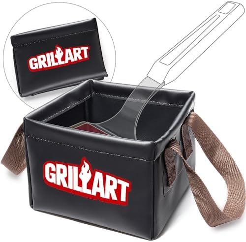 "GRILLART Grill Brush Bristle Free, Soak Basin, Perfect Partner for SteamWizards Grill Brush (Only Soak Basin No Grill Brush)" by GRILLART