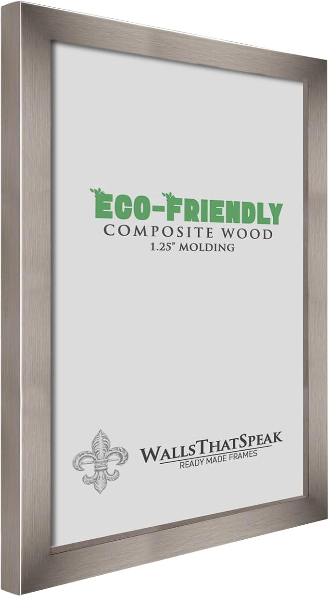 wallsthatspeak 16x27 Stainless Picture Frame for Puzzles Posters Photos or Artwork