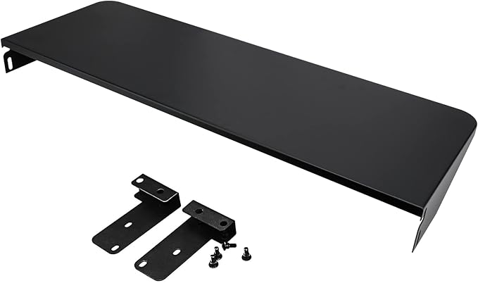 Utheer Folding Front Shelf for Traeger Pro 780 and Ironwood 885, BAC442 Grill Accessory 32.9" x 11.5", Heavy-Duty Steel Table Supports 60 LBS, Foldable Prep & Storage Station for BBQ Tools & Food