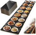 Electric Warming Tray for Buffet Party - 8 Panels Electric Glass Top Heating Plate, 8 Level Temp Control Easy Clean Surface Overheat Protection and Timer: for Busy Hosts Party Dinners and Holiday Meal by Unknown