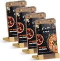 PPH-Sisy 4 Pack Acrylic Sign Holders 5x7 with Wood Base, Tabletop Display Sign Stand for Menu Flyer Poster, Clear Acrylic Paper Frame for Restaurant Coffee Shop Hotel Office Exhibition by PPH-SisyPurchaseNow