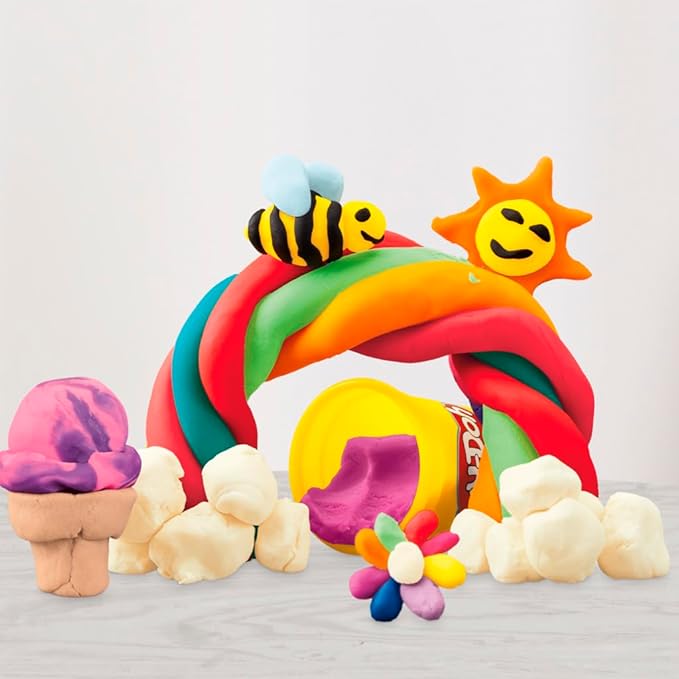 Play-Doh 22 Pack Ultimate Color Variety, Bulk Assorted Colors, 2 & 4 Ounce Modeling Compound Cans, Kids Arts & Crafts, Preschool Toys, Ages 2+ (Amazon Exclusive)