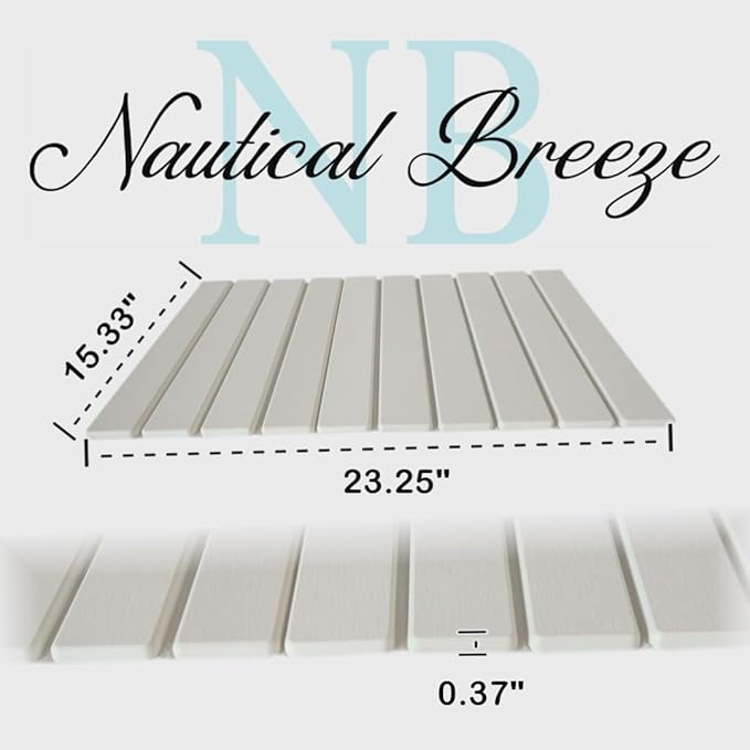 Roll-Up Stone Mat - Premium Diatomaceous Earth Dish Drying Rack, Water Absorbent Roll-Out Dish Drying Mat for Kitchen Countertops, Eco-Friendly, Quick-Dry Surface White