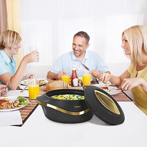 MILTON Insulated Casserole Dish with Lid 3 pc Set 2.1/1.5/1 qt. Hot Pot Food Warmer/Cooler –Thermal Soup/Salad Serving Bowl- Stainless Steel Hot Food Container–Best Gift Set for Moms –Holidays - Image 7