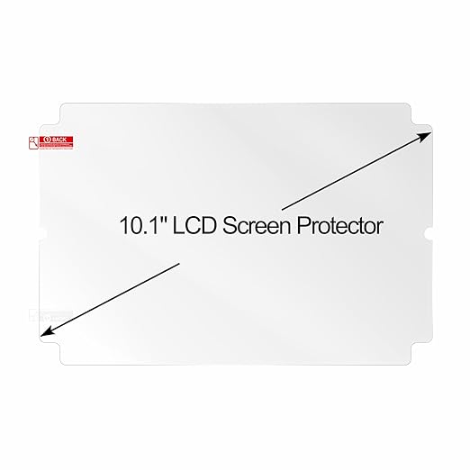 5PCS 10.1 inch LCD Screen Protector Film - Scratch-Resistant High Light Transmittance Protective Films for Resin 3D Printer Anycubic Photon M5s/M5s Pro