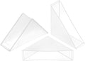 uxcell 20Pcs Plastic Corner Protectors 16x70mm Right Angle Shape Glass Corner Guards Cushion for Corner Protection of Glass, Mirror, Tile, White