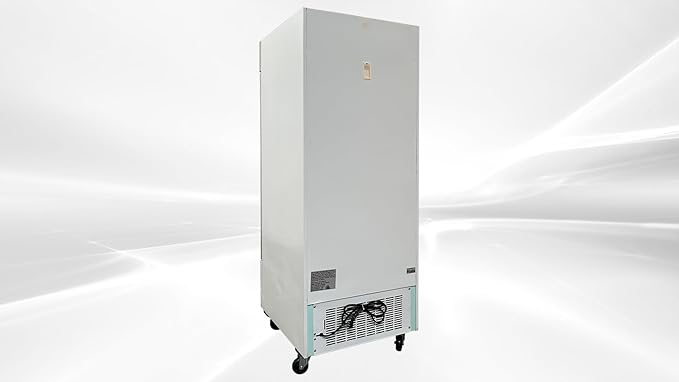 Commercial 1 Glass Door Freezer, ETL Upright Display, 31" W 23 cu.ft. Aluminum Interior, LED Lighting for Shop, Restaurant -10°F~ 0°F