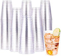 JOLLY CHEF 100 Pack 16 oz Disposable Clear Plastic Cups, Drinking Cups by JOLLYCHEF