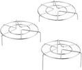 Stainless Steel Steam Rack Set of 3, 5.9" Tall Heavy Duty Pressure Cooker Trivet Rack Stand - Height 1.2", 2", 2.7"