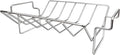 Rib Rack and Turkey Rack for Smoking and Grilling, Stainless Steel Dual-Purpose Roasting Rack for L/XL Big Green Egg, Kamado Joe, and Other 18" Grills