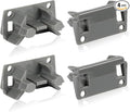 [Upgraded] W10195622 Dishwasher Rack Stop Clip, Upper Dishrack Slide Rail Rear Stop fit for Whirlpool, Kenmore Dishwasher, Replaces AP4566222, PS11750071, 1872168 (4 Pack)