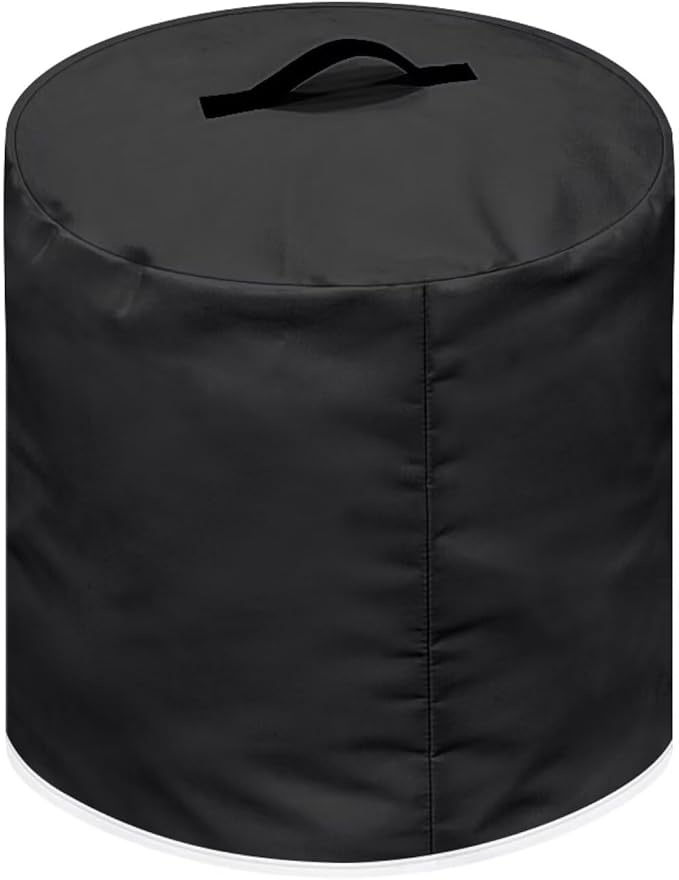 TODIYADDU Black Cute Ghost Pressure Cooker Cover for Women Trendy Instant Pot Cover with Top Handle and Pocket Kitchen Appliance Cover Dust Cover for 3 Quart Instant Pot and Extra Accessories Gifts