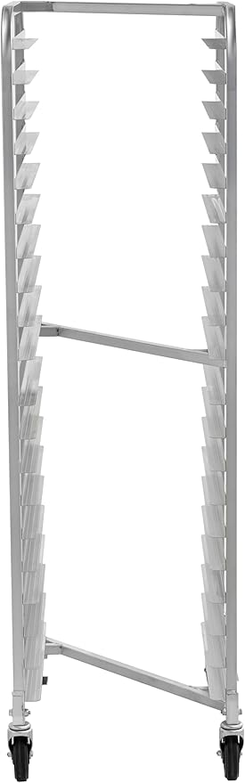 Commercial Fully-Welded Nesting 20-Tier Aluminum End Load NSF Bakery Sheet/Bun Pan Rack (28W-125)