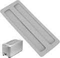 iplusmile Silicone Toaster Top Cover for 4 Slice and Long Slot 2 Slice Toasters, Universal Dust Lid Protector for Bread Maker Kitchen Appliances, Sandwich Machine Part