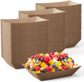 JOLLY CHEF 2lb Paper Food Tray 1000 Pack Disposable Paper Boat Serving Boat by JOLLYCHEF
