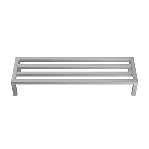 48'' x 14'' x 8'' Aluminum Dunnage Rack - 1400 lb. Capacity