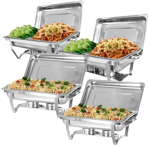 Chafing Dish Buffet Set Food Warmer Chafer Complete Set by PRIJESSE