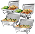 Chafing Dish Buffet Set Food Warmer Chafer Complete Set by PRIJESSE