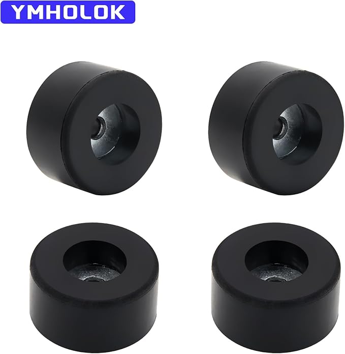192310GS Rubber Bumper Feet with Stainless Steel Washer Inside Compatible for Coleman Powermate Sanborn 094-0026 E106661 Husky Fini D091007