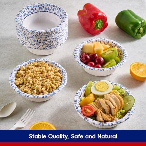 JOLLY CHEF 16 oz Paper Bowls 156 Count Disposable - Image 6